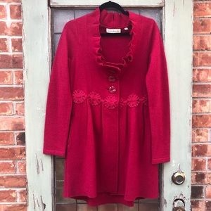 Anthropologie Charlie & Robin Dress Coat